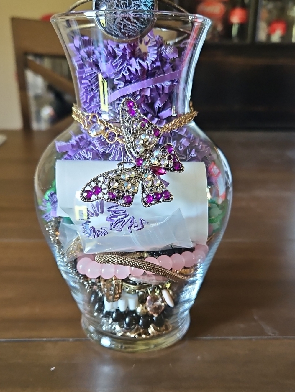Nature Inspired Jewelry Jar